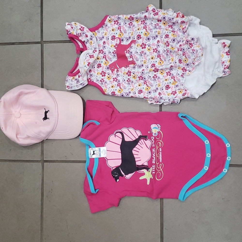 The black dog girls size 6 months clothes